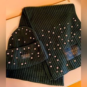 Victoria Secret hat and scarf